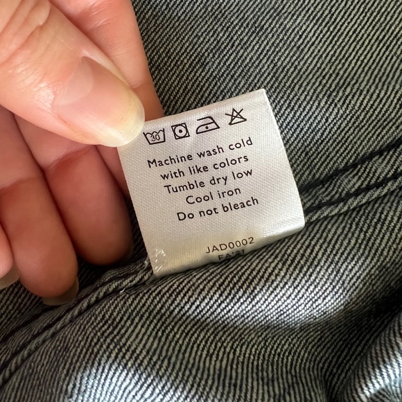 NWT Draper James Shearling Jean Jacket Size Small (Oversized) - Picture 5 of 16